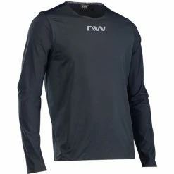 Northwave Crew Pro Langarm Trikot Herren Schwarz