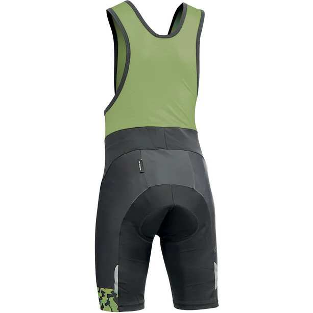 Northwave Origin Trägershorts Kinder Grün 4 Northwave Origin Trägershorts Kinder Grün – Bild 2