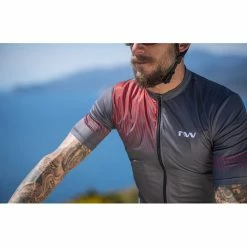 Northwave Origin Trikot Herren Grau 8 Northwave Origin Trikot Herren Grau -Cityräder magasin en ligne northwave origin jersey men dark grey red 3
