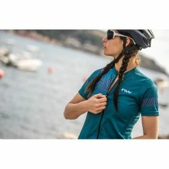 Northwave Origin Kurzarm-Trikot Damen Blau 10 Northwave Origin Kurzarm-Trikot Damen Blau -Cityräder magasin en ligne northwave origin short sleeve jersey women blue iridescent 3