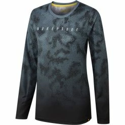 Nukeproof Blackline Hex Langarm Trikot Damen Grau