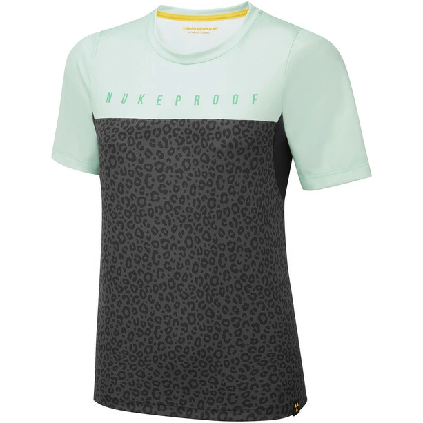 Nukeproof Blackline Kurzarm Trikot Damen Grau/türkis 3 Nukeproof Blackline Kurzarm Trikot Damen Grau/türkis