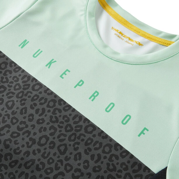 Nukeproof Blackline Kurzarm Trikot Damen Grau/türkis 7 Nukeproof Blackline Kurzarm Trikot Damen Grau/türkis – Bild 5