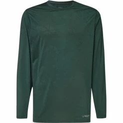 Oakley Berm Langarm Trikot Herren Grün