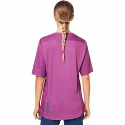 Oakley Factory Pilot Lite II Kurzarm Trikot Damen Lila -Cityräder magasin en ligne oakley factory pilot lite ii ss jersey women ultra purple 4