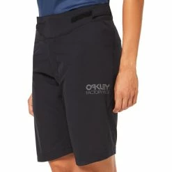 Oakley Factory Pilot Lite Shorts Damen Schwarz -Cityräder magasin en ligne oakley factory pilot lite shorts women blackout 5