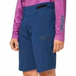 Oakley Factory Pilot Lite Shorts Damen Blau -Cityräder magasin en ligne oakley factory pilot lite shorts women poseidon 5