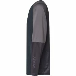 Oakley Factory Pilot MTB II Langarm Trikot Herren Schwarz/grau -Cityräder magasin en ligne oakley factory pilot mtb ii ls jersey men black forged iron 3