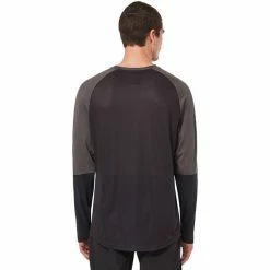 Oakley Factory Pilot MTB II Langarm Trikot Herren Schwarz/grau -Cityräder magasin en ligne oakley factory pilot mtb ii ls jersey men black forged iron 5