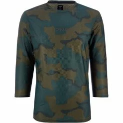 Oakley Ride Free 3/4 Trikot Herren Oliv/grün