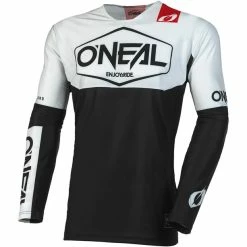 O'Neal Mayhem Langarm Trikot Jugend Schwarz/weiß