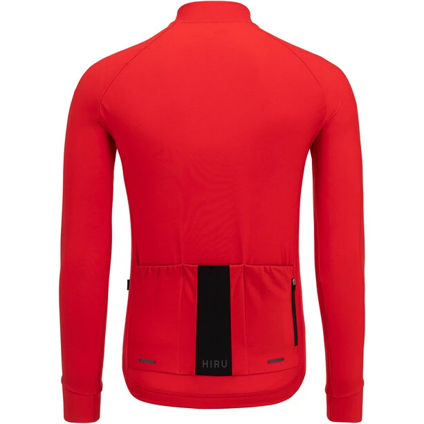Orbea Core Thermal Langarm Trikot Herren Rot 4 Orbea Core Thermal Langarm Trikot Herren Rot – Bild 2