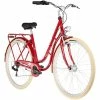 Ortler Detroit EQ Trapez 6-fach Rot -Cityräder magasin en ligne ortler detroit eq 6 speed shiny red 2
