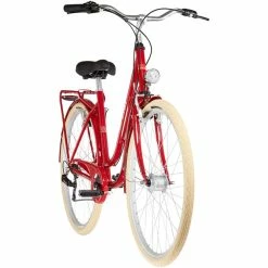 Ortler Detroit EQ Trapez 6-fach Rot -Cityräder magasin en ligne ortler detroit eq 6 speed shiny red 3