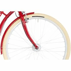 Ortler Detroit EQ Trapez 6-fach Rot -Cityräder magasin en ligne ortler detroit eq 6 speed shiny red 5
