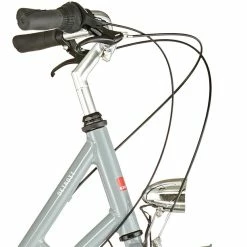 Ortler Detroit EQ Alloy Trapez 6-fach Grau -Cityräder magasin en ligne ortler detroit eq alloy trapeze 6 speed dolphin grey 2