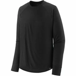 Patagonia Dirt Craft Langarm Trikot Herren Schwarz