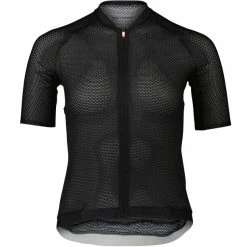 POC Air Kurzarm Trikot Damen Schwarz