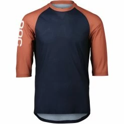 POC MTB Pure 3/4 Trikot Herren Blau/rot
