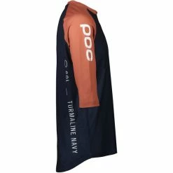 POC MTB Pure 3/4 Trikot Herren Blau/rot -Cityräder magasin en ligne poc mtb pure 3 4 jersey men turmaline navy himalayan salt 3