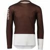 POC MTB Pure Langarm Trikot Herren Braun/weiß -Cityräder magasin en ligne poc mtb pure ls jersey men axinite brown hydrogen white 1