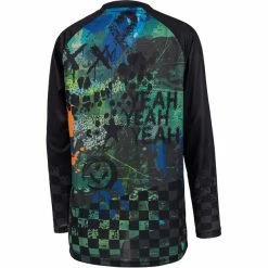 Protective P-Trashion Langarm Trikot Kinder Schwarz/grün -Cityräder magasin en ligne protective p trashion anorak kids olive 2