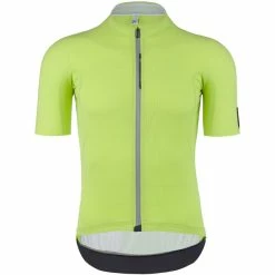 Q36.5 L1 Pinstripe Kurzarm Trikot Gelb