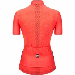 Santini Colore Puro Kurzarm Trikot Damen Orange -Cityräder magasin en ligne santini colore puro ss jersey women granatine 3
