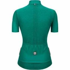 Santini Colore Puro Kurzarm Trikot Damen Grün -Cityräder magasin en ligne santini colore puro ss jersey women green 3