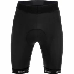 Santini Cubo Shorts Mit EMAX Sitzpolster Herren Schwarz