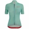 Santini Delta Kinetic Kurzarm-Trikot Damen Türkis -Cityräder magasin en ligne santini delta kinetic shortsleeve jersey women water 1