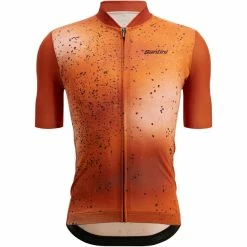 Santini Fango Kurzarm Trikot Herren Orange