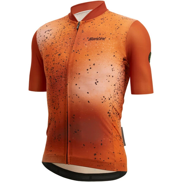 Santini Fango Kurzarm Trikot Herren Orange 4 Santini Fango Kurzarm Trikot Herren Orange – Bild 2
