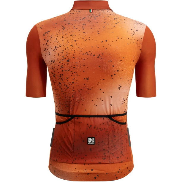 Santini Fango Kurzarm Trikot Herren Orange 5 Santini Fango Kurzarm Trikot Herren Orange – Bild 3