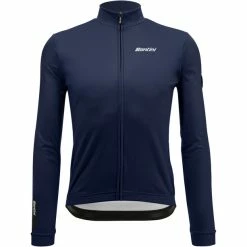 Santini Gravel Core Thermo Trikot Herren Blau