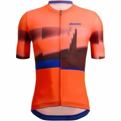 Santini Mirage Kurzarm Trikot Herren Orange
