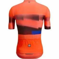 Santini Mirage Kurzarm Trikot Herren Orange -Cityräder magasin en ligne santini mirage ss jersey men fluo orange 3