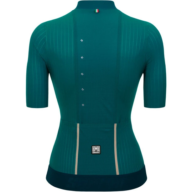 Santini Redux Speed Kurzarm Trikot Damen Petrol 5 Santini Redux Speed Kurzarm Trikot Damen Petrol – Bild 3