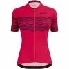 Santini Tono Profilo Kurzarm-Trikot Damen Rot -Cityräder magasin en ligne santini tono profilo shortsleeve jersey women raspberry 1
