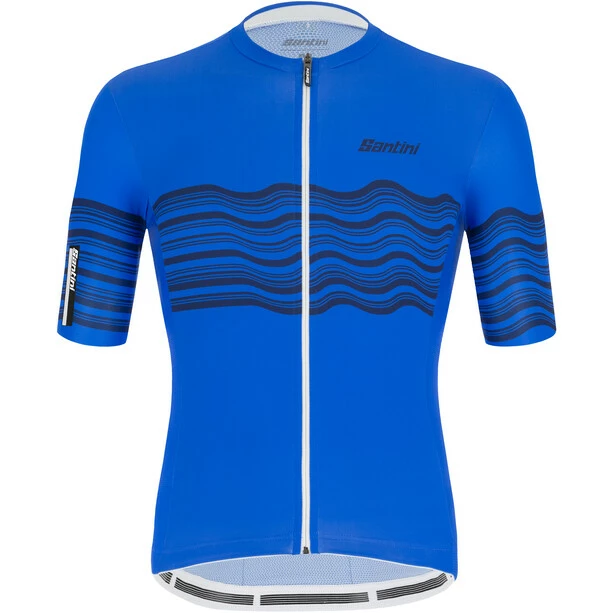 Santini Tono Profilo Kurzarm-Trikot Herren Blau 3 Santini Tono Profilo Kurzarm-Trikot Herren Blau