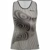 Santini Vortex Ärmelloses Shirt Damen Schwarz/weiß