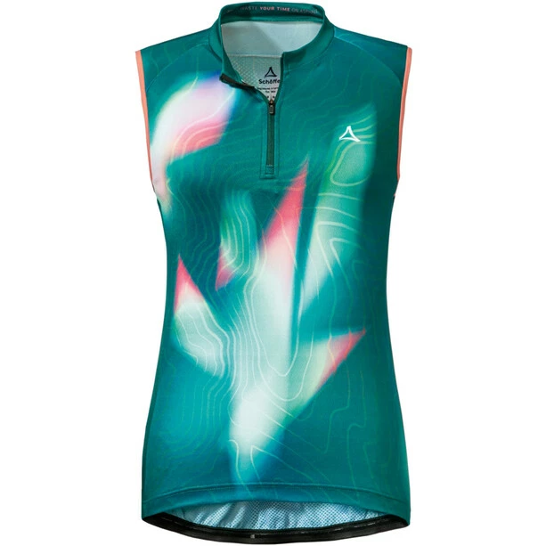 Schöffel Schöffel Grossi Ärmelloses Trikot Damen Grün 3 Schöffel Schöffel Grossi Ärmelloses Trikot Damen Grün