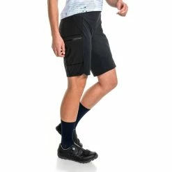 Schöffel Schöffel Meleto Shorts Damen Schwarz -Cityräder magasin en ligne schoeffel meleto shorts women black 5