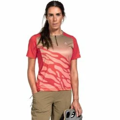 Schöffel Schöffel Proud Trikot Damen Rot/bunt -Cityräder magasin en ligne schoeffel proud jersey shirt women lollipop 3