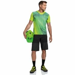 Schöffel Schöffel Runcatrail Shirt Herren Grün -Cityräder magasin en ligne schoeffel runcatrail shirt men lime pop 6