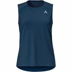 Schöffel Schöffel Vignoble Trikot Ärmellos Damen Blau