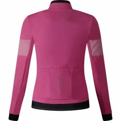 Shimano Kaede Wind Insulated Langarm Trikot Damen Pink -Cityräder magasin en ligne shimano kaede wind insulated ls jersey women bacchus 2