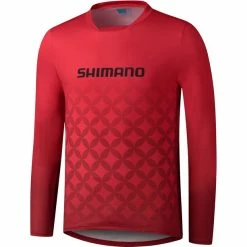 Shimano Myoko Langarmtrikot Herren Rot