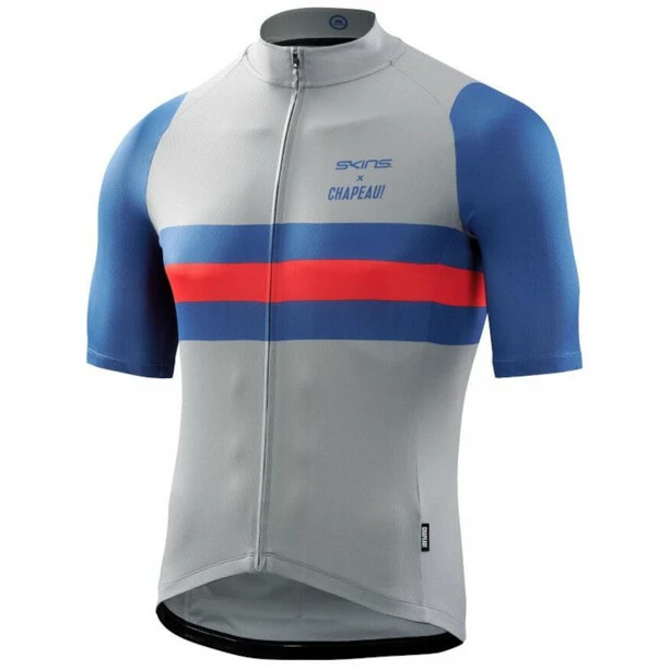 Skins Cycle X Chapeau Trikot Herren Grau/blau 3 Skins Cycle X Chapeau Trikot Herren Grau/blau