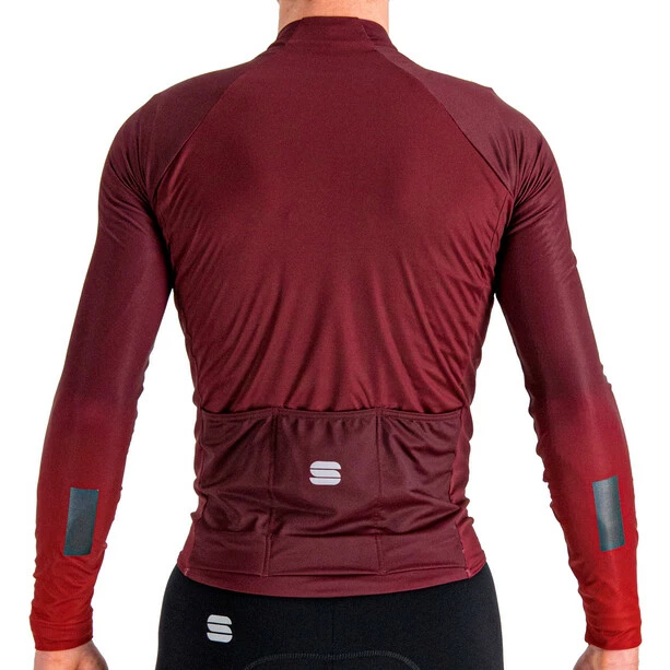 Sportful Bodyfit Pro Langarm Trikot Herren Rot 4 Sportful Bodyfit Pro Langarm Trikot Herren Rot – Bild 2